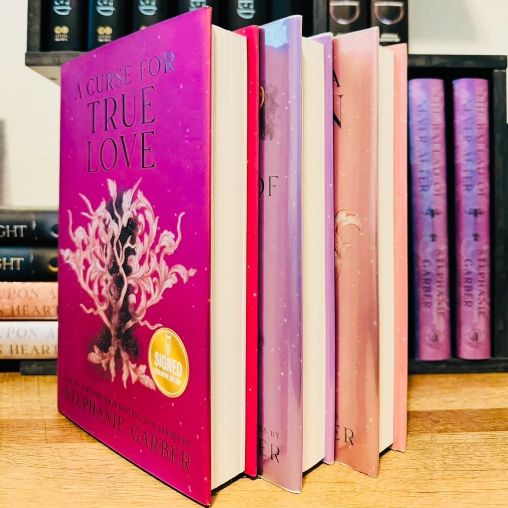 Barnes and Noble Signed OUABH + Signed TBONA + Signed ACFTL by Stephanie Garber